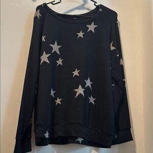 Starry Black Sweater